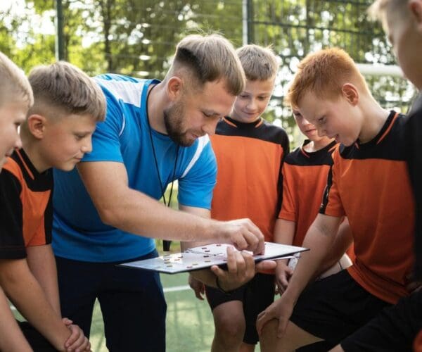 Attending sporting event Large