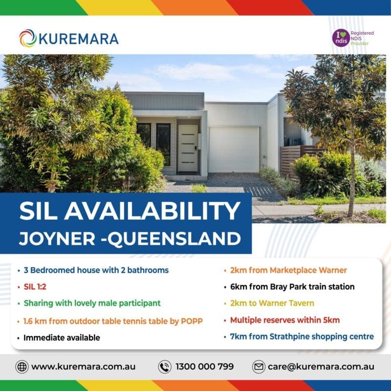 Comfortable living space for NDIS participants joyner