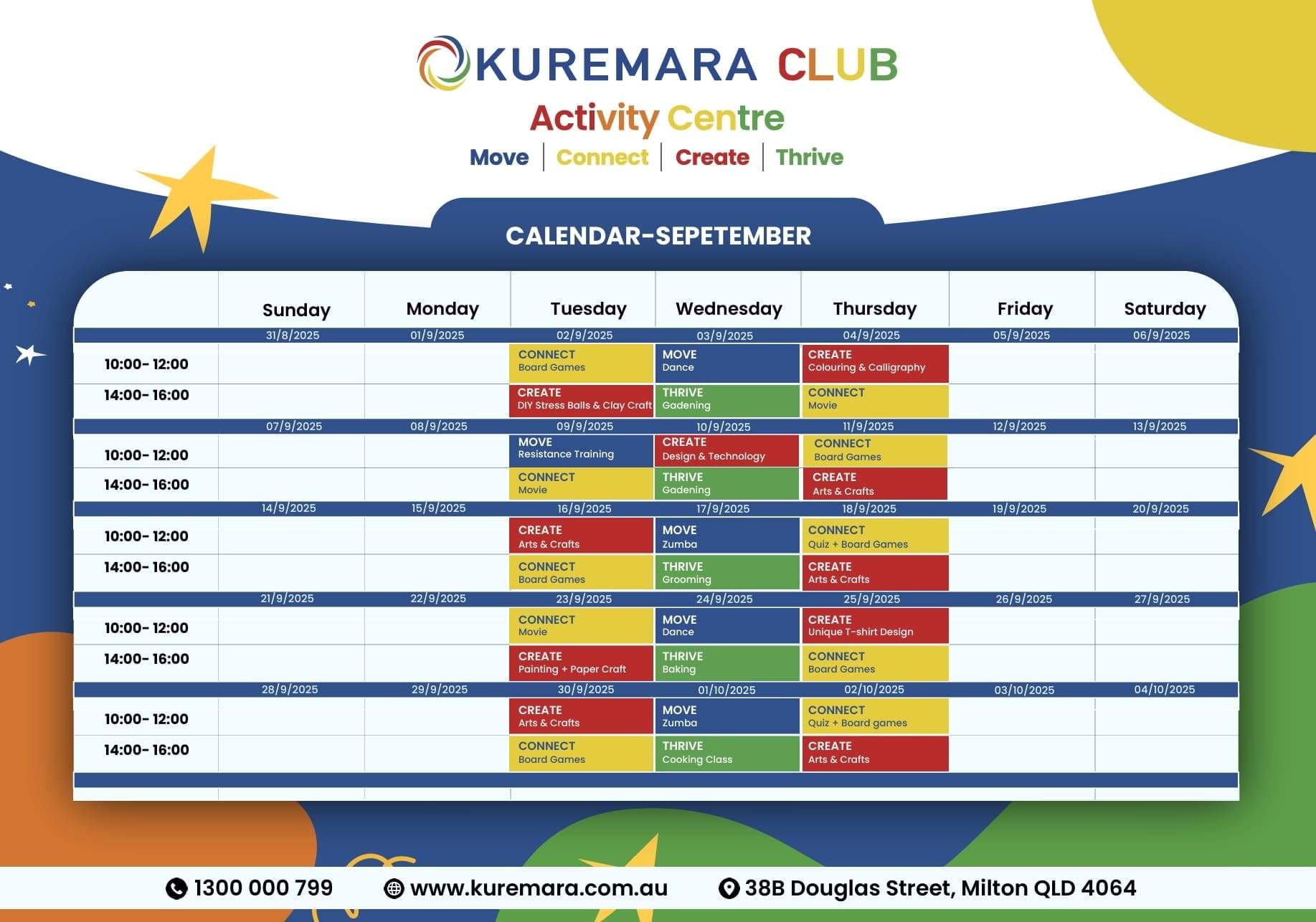 Kuremara-Club-September-Schedule Kuremara-Club-September-Schedule