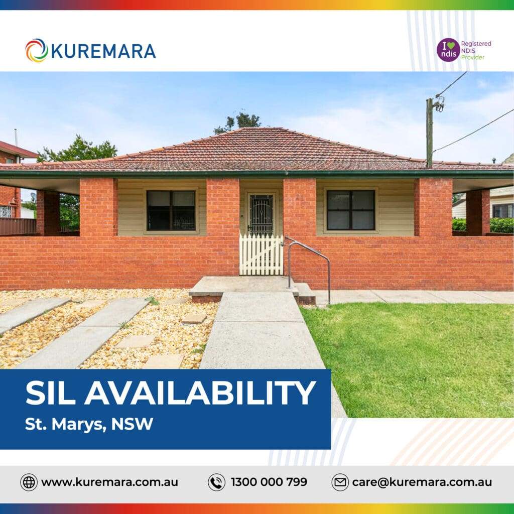 SIL Vacancy Sydney St. Marys, NSW